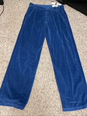 Reiko Blue Corduroy Wide-Leg new woMen’s Pants